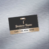 House Painter Moderner Malservice für Schwarz und  Magnetische Visitenkarte (Beispiel)