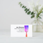 House Painter , Paint Brush Visitenkarte (Stehend Vorderseite)