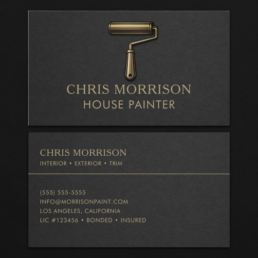 House Painter Professional Visitenkarte