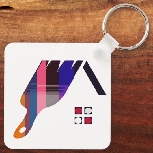 House Painter Schlüsselanhänger (Rückseite)