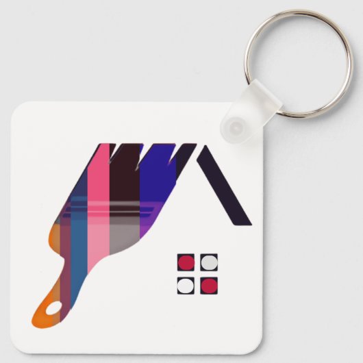 House Painter Schlüsselanhänger (Rückseite)