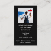 House Painter Simple Business Cards Visitenkarte (Vorderseite)