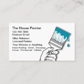 House Painter Unique Modern Business Cards Visitenkarte (Vorderseite)