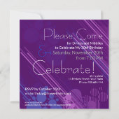 House Party Geburtstagseinladung Einladung (Rückseite)