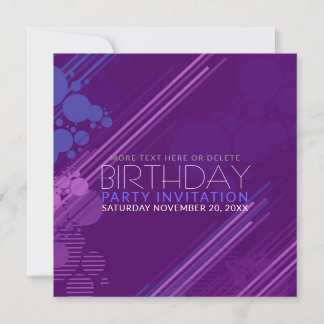 House Party Geburtstagseinladung Einladung