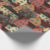 House Pattern Geschenkpapier (Ecke)