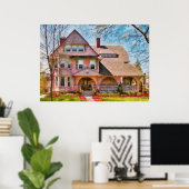 House - Pink Majestic Poster (Heimbüro)