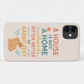 House pitter patter rabbit feet Case-Mate iPhone hülle (Rückseite (Horizontal))