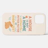 House pitter patter rabbit feet Case-Mate iPhone hülle (Rückseite (Horizontal))