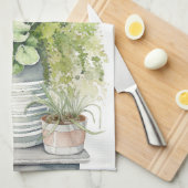 House Plants Geschirrtuch (Viertel Falte)