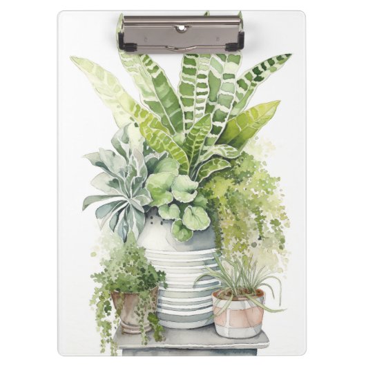 House Plants Klemmbrett (Vorderseite)