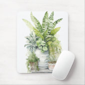 House Plants Mousepad (Mit Mouse)