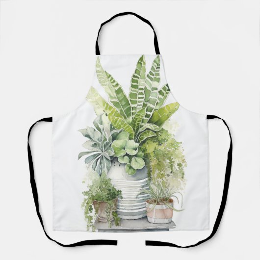 House Plants Schürze (Vorderseite)