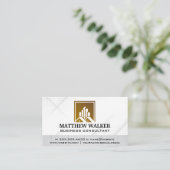 House Real Anwesen | Kommerzielles Eigentum Visitenkarte (Stehend Vorderseite)