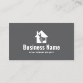 House Repair Logo Professional Handyman Visitenkarte (Vorderseite)