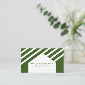 House Roof Real Anwesen QR Code Visitenkarte (Stehend Vorderseite)