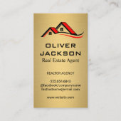 House Roof Top Visitenkarte (Vorderseite)