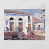 House Santiago Cuba Winslow Homer Postkarte (Vorderseite)