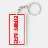 House Schlüsselanhänger (Rückseite)