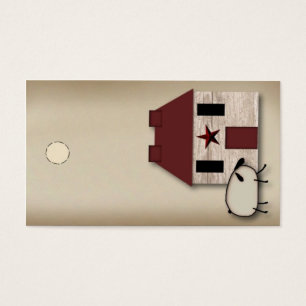 House & Sheep Hang Tag