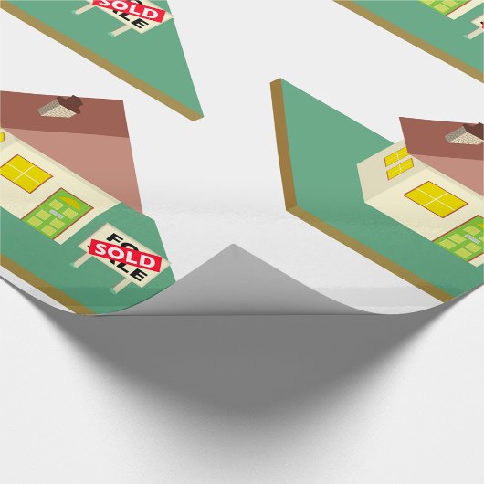 House Sold Geschenkpapier