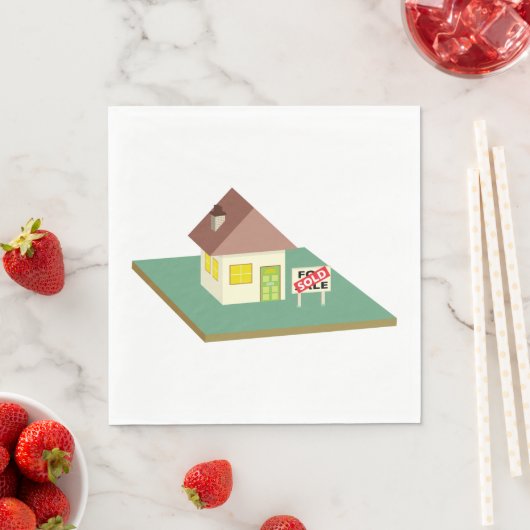 House Sold Serviette (Beispiel)