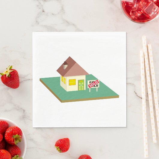 House Sold Serviette