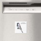House Sparrow Magnet (In Situ (Geschirrspüler))
