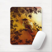 House Sparrow Mousepad (Mit Mouse)