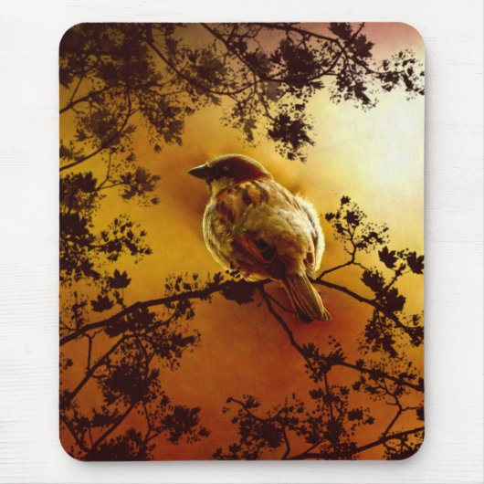 House Sparrow Mousepad (Vorne)