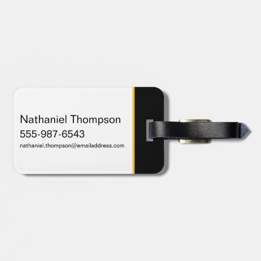 House Stark Icon Gepäckanhänger (Rückseite horizontal)