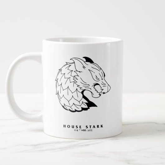 House Stark Icon Jumbo-Tasse (Links)