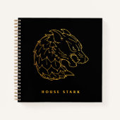 House Stark Icon Notizblock (Vorderseite)