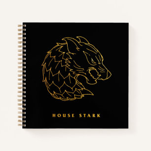 House Stark Icon Notizblock