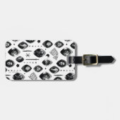 House Stark Icons & Portraits Muster Gepäckanhänger (Vorderseite horizontal)