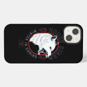 House Stark iPhone Hülle (Rückseite (Horizontal))