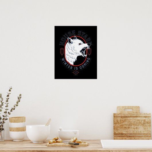 House Stark Poster (Küche)