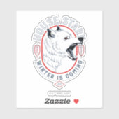 House Stark - Winter kommt Aufkleber (Blatt)