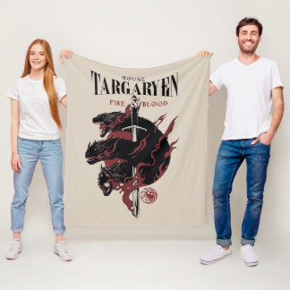 House Targaryen - Feuer und Blut Fleecedecke