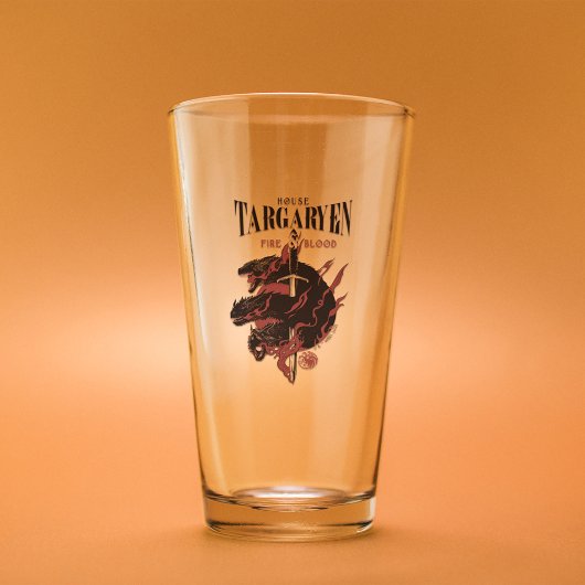 House Targaryen - Feuer und Blut Glas