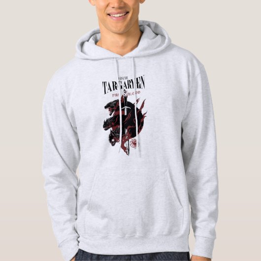 House Targaryen - Feuer und Blut Hoodie (Vorderseite)