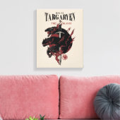 House Targaryen - Feuer und Blut Leinwanddruck (Insitu (Wohnzimmer))