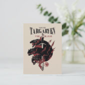 House Targaryen - Feuer und Blut Postkarte (Stehend Vorderseite)