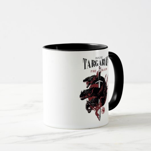 House Targaryen - Fire & Blood Tasse (VorderseiteRechts)