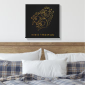 House Targaryen Icon Leinwanddruck (Insitu (Schlafzimmer))