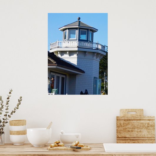 House Turret Poster (Küche)