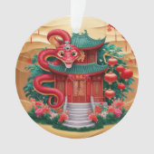 House Wood Snake Ornament (Vorderseite)