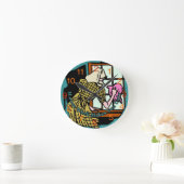 House Work Makes You Ugly Clock Runde Wanduhr (Zuhause)