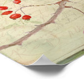 House Wren Collage Poster (Ecke)