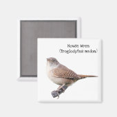 House Wren Magnet (Vorderseite/Rückseite)